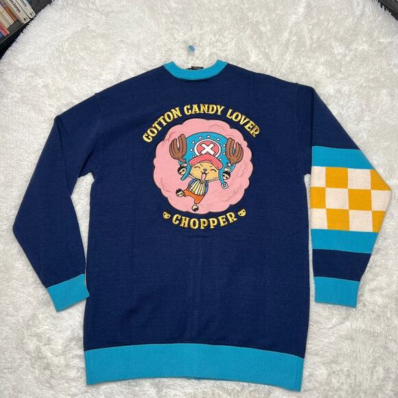 ONE PIECE CHOPPER CARDIGAN COTTON CANDY STRAW HAT PIRATES - Picture 4 of 4